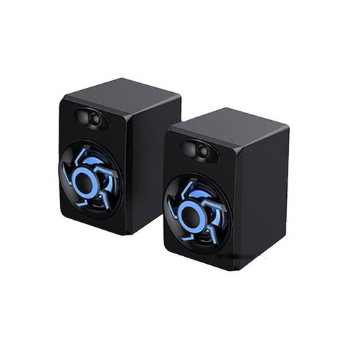 HiFi USB PC Gaming Speaker with LED Lights and Bass Amplifier