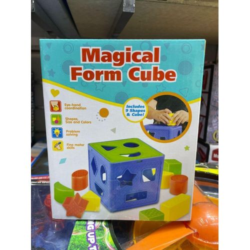 MAGICAL FORM CUBE 9 DIFFERENT SHAPE