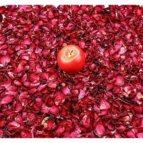 Dried Rose Petals, 500g - Red