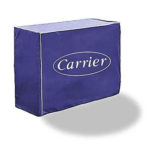 Carrier 1.5 HP Outdoor Air Conditioner Cover, Blue, Waterproof, Professional Design