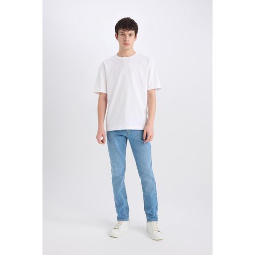Pedro Slim Fit Normal Waist Narrow Leg Jean Pants