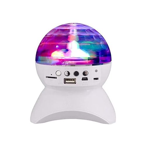 Ball Crystal Lights Disco And Speaker Bluetooth Wireless - Rechargeable