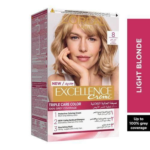 LOREAL EXCELLENCE CREME 8 Blond