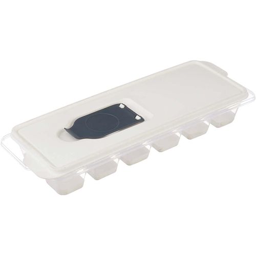 Silicone Ice Tray with Plastic Cover