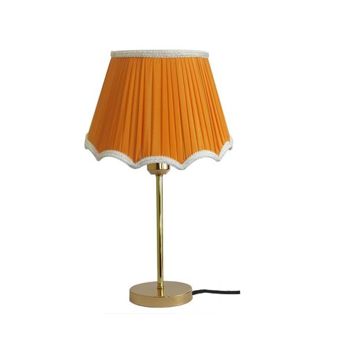 Plain, golden shabuh pelisse lamp, height 50 cm, from Musky Shop