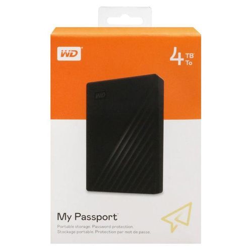 Western 4TB My Passport Portable USB3.2 GEN1