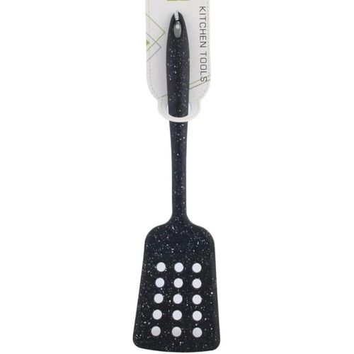 Black Silicone Rice Spoon Cooker Granite Shaped, Heat Resistant & Non-Stick Utensil for Rice, Spaghetti, Pasta.