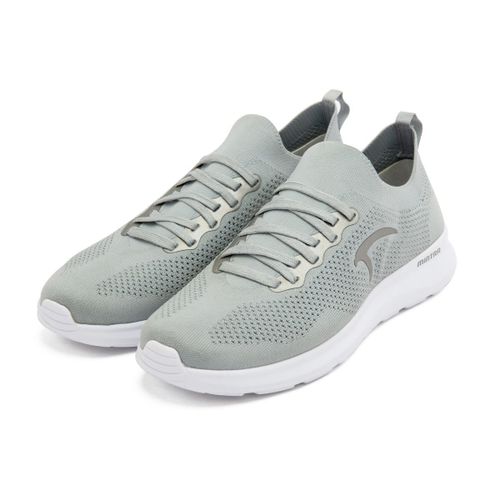 Women's Knit Lace-Up Sneakers - Sage Green