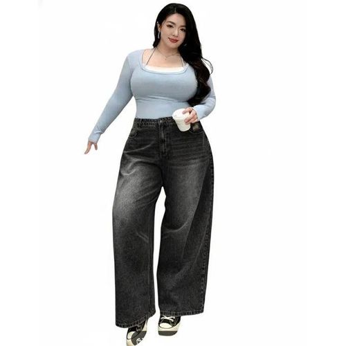 Plus size - Oversize wide leg pants Oscar Trendy