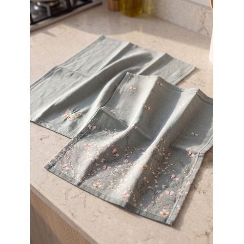 Patterned Tea Towel 2 Pack 40X50 Cm