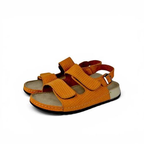 Leazus Cove Chunky Leather Sandal havana