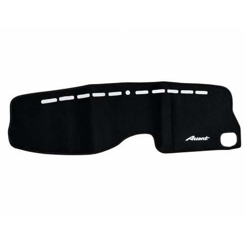 Velvet dashboard cover for a 1998 Hyundai Accent.