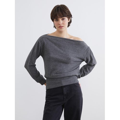 Slash Neck Blouse