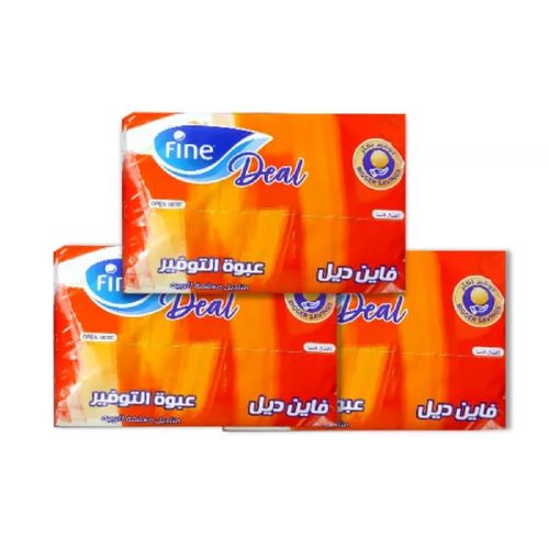 3 Packs Of FINE DEAL Ultra-soft Paper Napkins - 500 Napkins