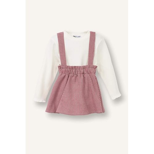 Baby Girl Muslin T-Shirt and Skirt 2 Piece Set