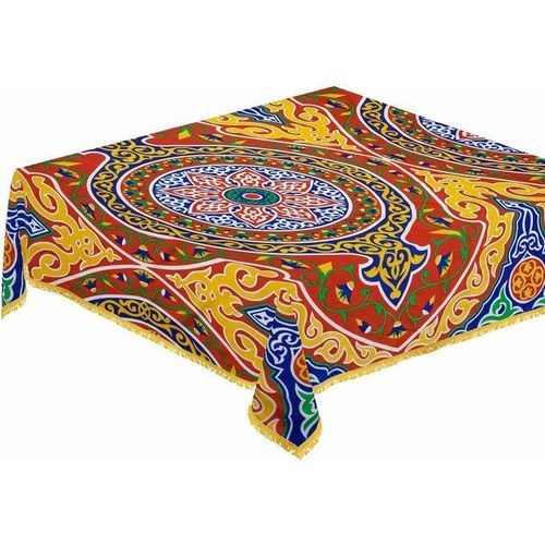 مفرش رمضان خيامية عرض 120*500 سم