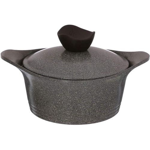 Granite pot 22 cm/Grey