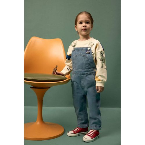 سويت شيرت اولادي قصة عادية وطبعة ديناصور