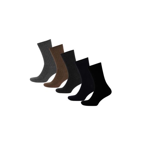 Man Comfortable 5 Piece Cotton Socks