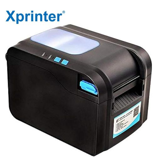 Thermal Barcode Label Printer Direct Thermal Label QR Code Printer for Shops Shipping Inventory and POS USB
