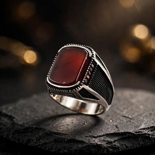 Men's 925 sterling silver ring