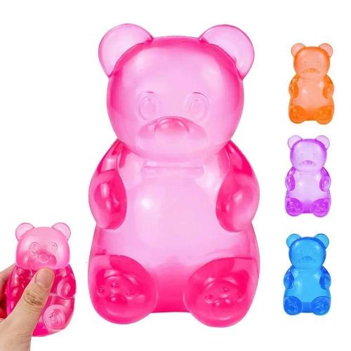 Schylling Needoh Bear Squishy Fidget Toy Stress Relief Anxie Sensory Tool for Focus ADHD Calming Office Desk Gadget Z260326 c0e