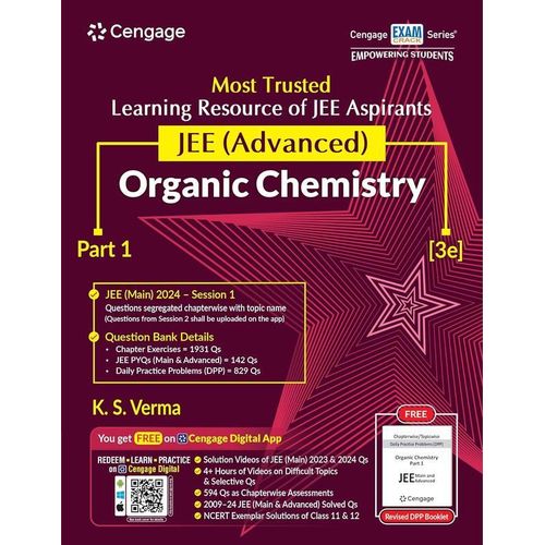 JEE (Advanced) Organic Chemistry: Part 1 3rd Edition Paperback