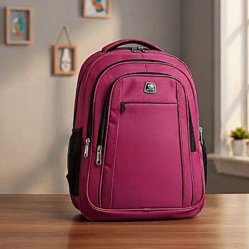 A school or laptop bag made from strong and durable materials.