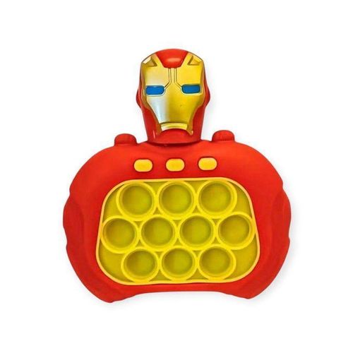 Iron Man Quick Push Pop-It Puzzle Game Machine, Electronic Game, Light Up Game,Fidget Toy