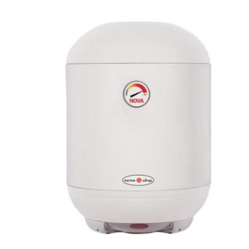 سخان مياه كهربائي نوفا سعة 50 لتر - أبيض