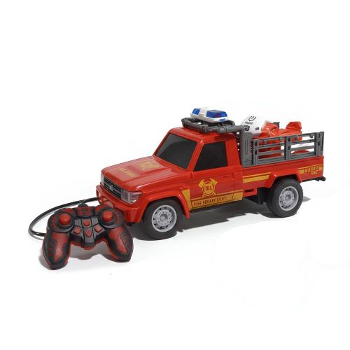 Gallant Fire Truck 1/18 with Remote Control - Red - 858-346G