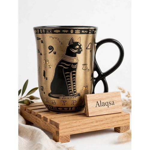 pharaonic Flower mug ancient Egyptian souvenirs gifts for women and men from Egypt (300 MM)
