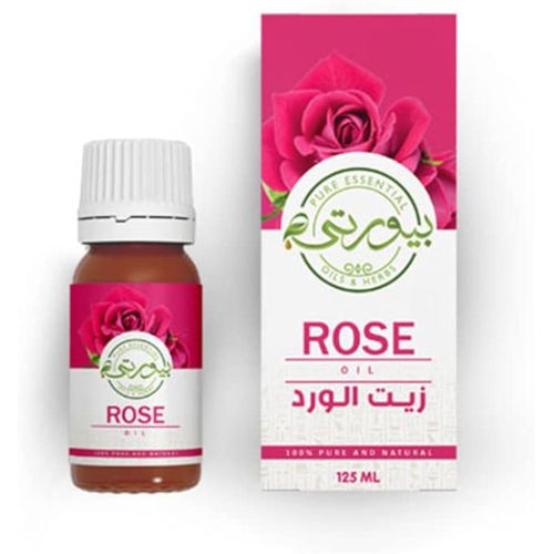 Purity Rose Oil - 100 Pure Essential Oil for Radiant Skin and Luxurious Fragrance - 125ml