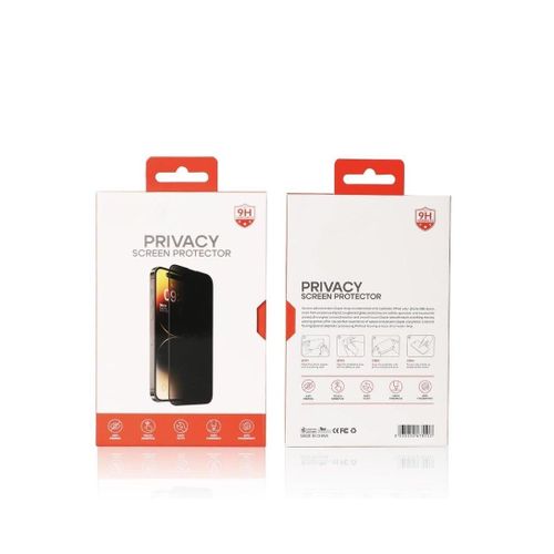 iPhone 12/12 Pro Privacy Screen Protector - Anti-Spy Tempered Glass Film, 9H Hardness, Bubble-Free