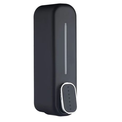 خزان صابون عام بلاستيكي أسود