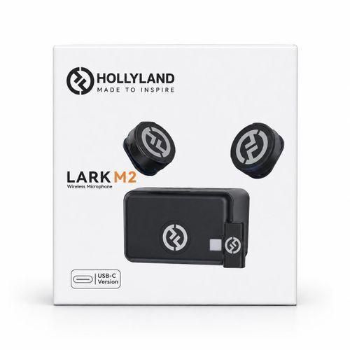 Hollyland LARK M2 Wireless Lavalier Microphone, USB-C Version