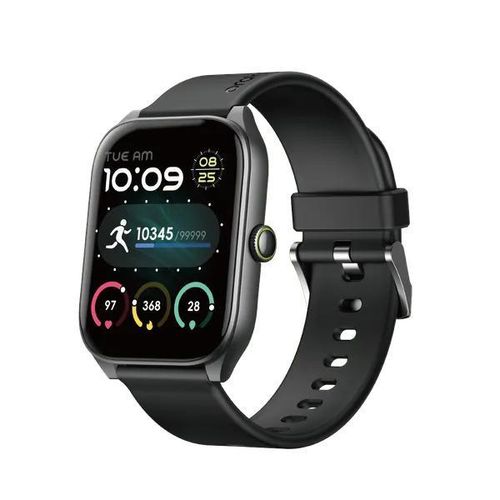 Watch 5N with 2.01" TFT screen and supports calling and IP68 water resistance Black 806n