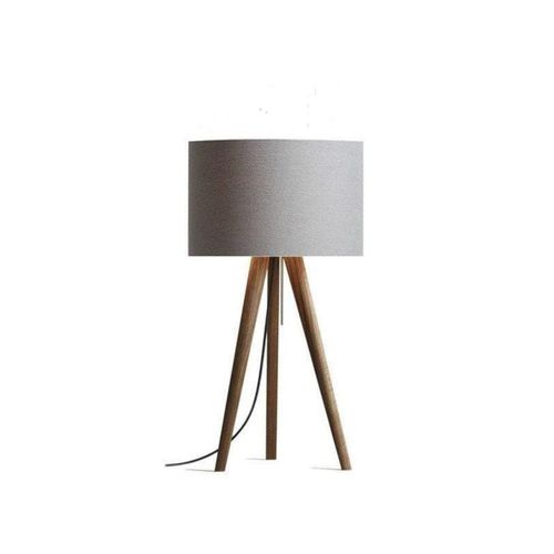 Table Lamp - Brown And Grey