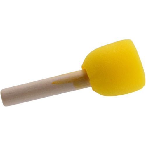 Set Of 4 Durable Synthetic Paint Brush - Yellow