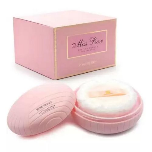 Miss Rose Perfumed Body Powder High Concentration Softness and Freshness with a Sophisticated Floral Scent 200g