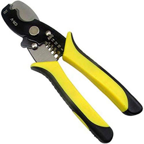 3-in-1 Multifunctional Electrical Wire Stripper and Cutter - A professional tool for stripping and cutting cables with a comfortable grip.