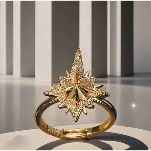 Royal North Star Ring – Shine with Unmatched Brilliance and Unforgettable Luxury