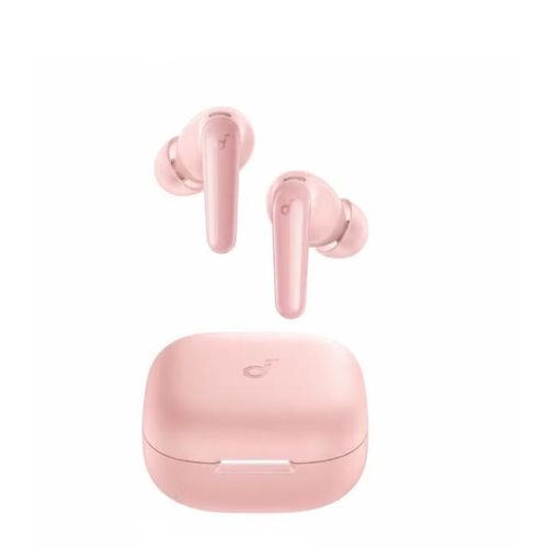 R60i NC True Wireless Earbuds with Adaptive ANC, Hi-Res LDAC, 50H Playtime, AI Clear Calls, IP55, Fast Charging, Pink