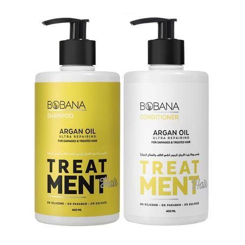 Set Of Shampoo & Conditioner Traet-Ment With Argan Oil - 400 ML