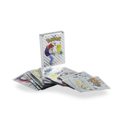 Kids Pokémon Glow in The Dark Stand Card Game – 10 Pcs