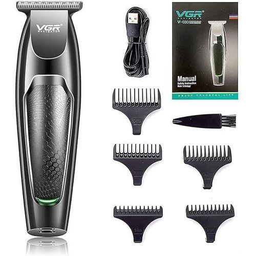 V-030 Electric Shaving Machine Dry Shaving For Men - Hair Shaving And Trimming Beard, Grey