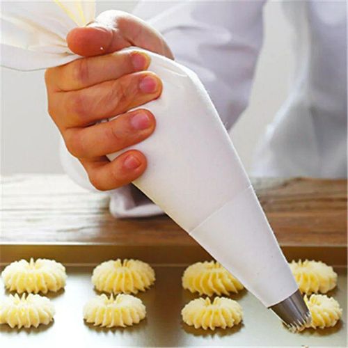 A bag for cream and confectionery, made of original German fabric, stamped with the original material.