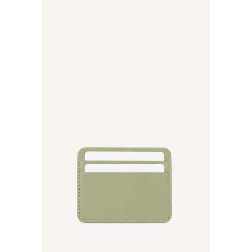 Woman Faux Leather Business Card Wallet