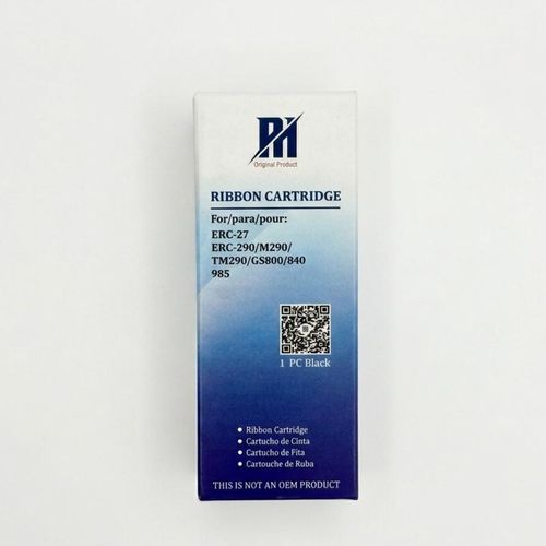 PH ERC27 Black Ink Ribbon Replacement for ERC27 High Yield