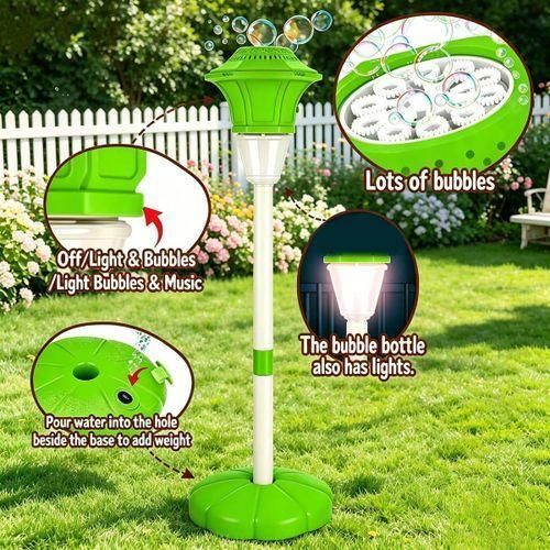 Automatic Bubble Machine – Street Lamp Design